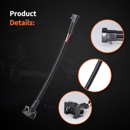 HiSport Fuel Injector Connectors Adapters Compatible with Delphi Wire Harness to EV1 LQ4 LQ9 4.8 5.3 6.0