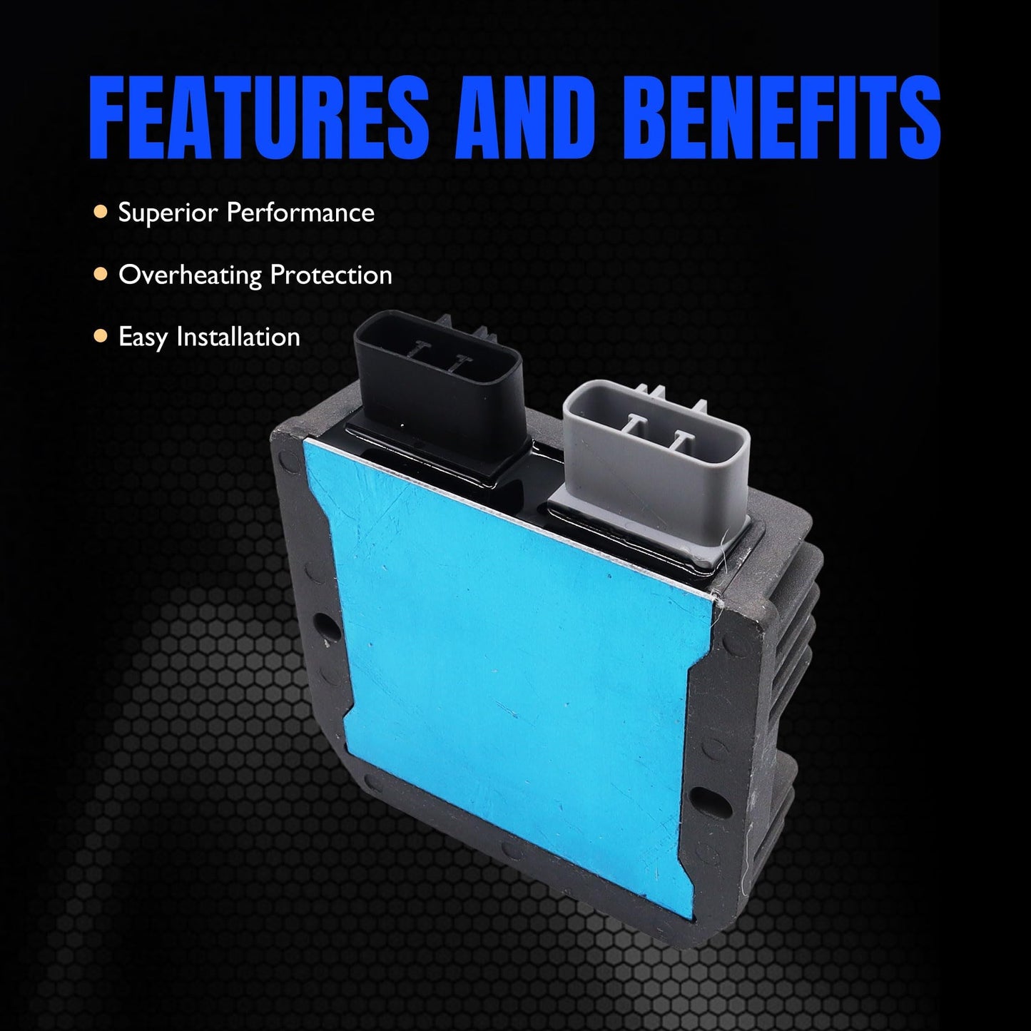 HiSport Voltage Regulator Rectifier Compatible with Can-Am Commander 1000 800 800R Max 1000 Max 800R,Defender HD10 1000 HD8 800,Maverick 1000R, Outlander 1000 500 DPS 500 XT,Renegade 1000 710001191