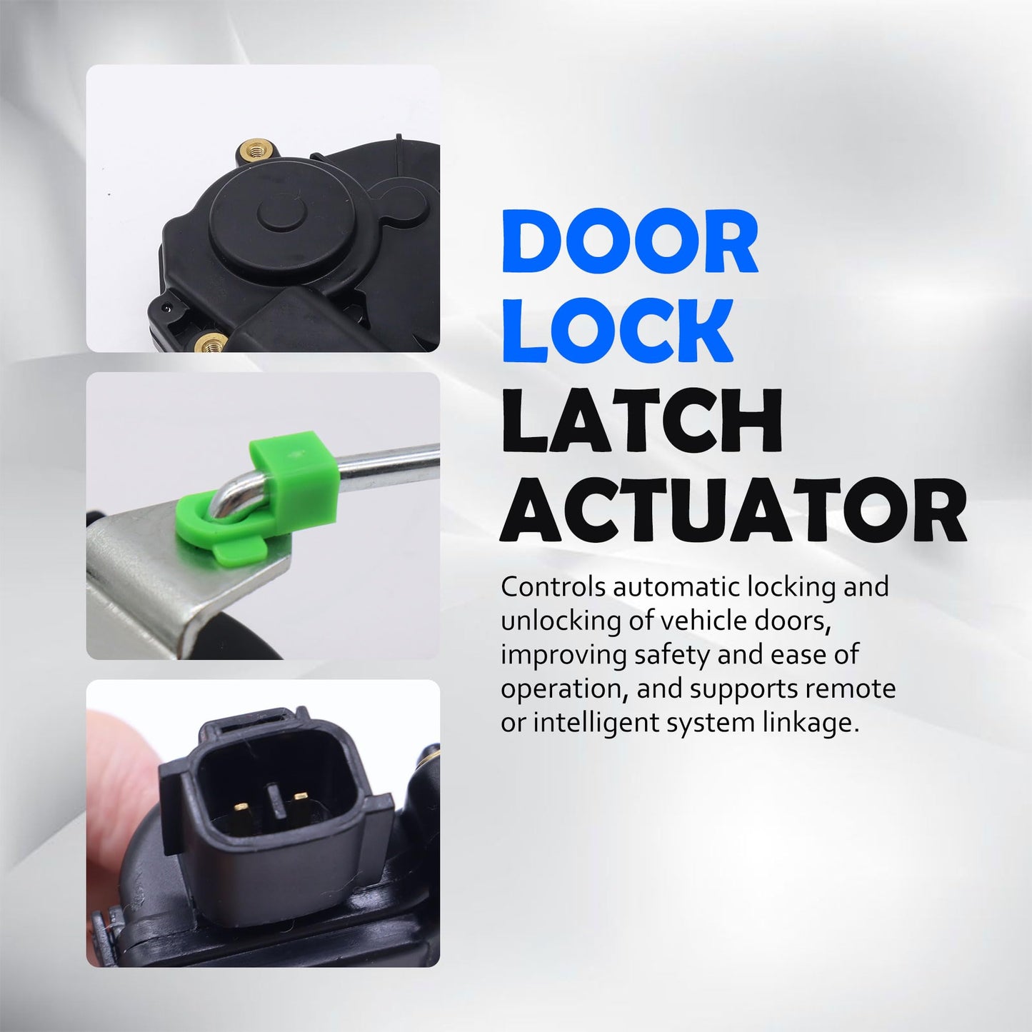 HiSport Door Latch Lock Actuator Right Passenger Side Sliding 8562008060 Compatible with Toyota Sienna 2004-2010, 8562008061