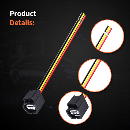 HiSport Battery Charging Sensor Connector Pigtail Plug Harness Replacement for Honda Accord 2013-2017,Acura RLX 2014-2020 Battery Current Sensor Replace 38920-T2A-A04