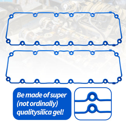 HiSport VS50481R Valve Cover Gasket Seal - Compatible with Ford Mercury Lincoln 4.6L 5.4L Engine - Replace F6AZ6584DA