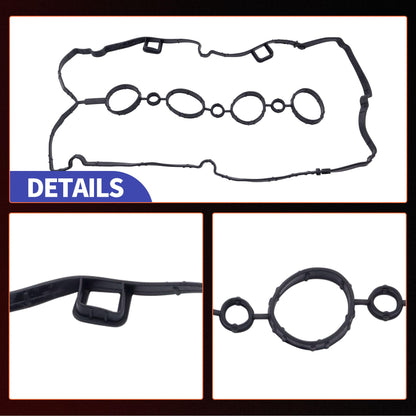 HiSport VS50779R Engine Valve Cover Gasket - Compatible with Chevy Aveo Aveo5 Cruze Limited Sonic Pontiac G3 Wave Saturn Astra Suzuki Swift+ 2008-2018 1.6L 1.8L
