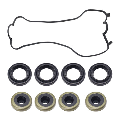 HiSport Engine Valve Cover Gasket Set - Compatible with Honda Accord 2.3L 1998 1999 2000 2001 2002 2.2L 1994 1995 1996 1997 - Replace VS50493R