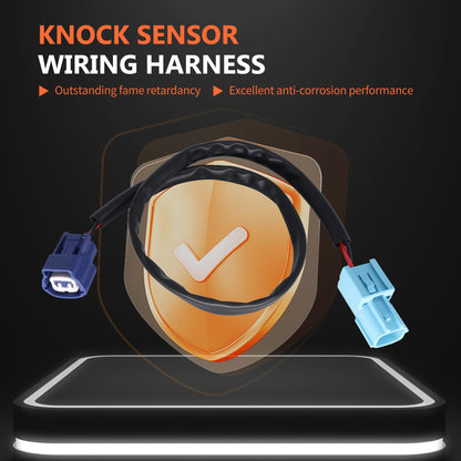 HiSport Knock Sensor Wiring Harness Replacement for Infiniti FX35 2003-2008,M35 2006-2008,G35 2003-2007 Compatible with Nissan 350Z 3.5L 2003-2006 Replace 139981 Solves Trouble Code P0327