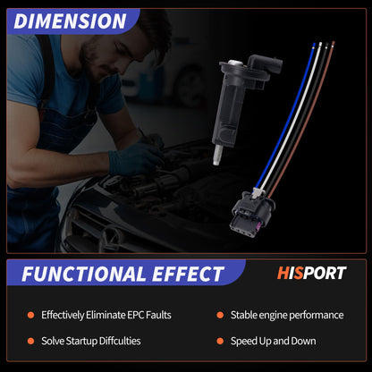 HiSport Camshaft Position Sensor Kit - Compatible with Chrysler Dodge Jeep Ram Replaces 05149141AF PC950 5149141AF