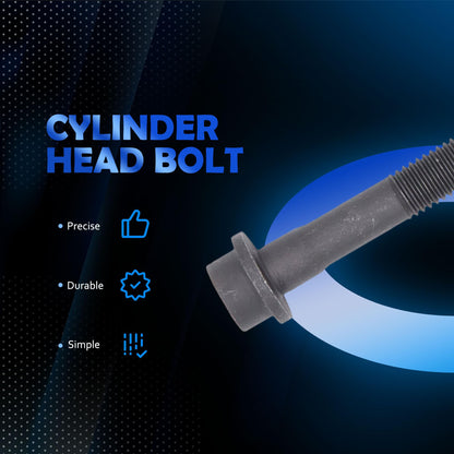 HiSport Engine Cylinder Head Bolt Set - Compatible with Ford Ranger Explorer Explorer Sport Trac Mustang Compatible with Mazda B4000 Compatible with Mercury Mountaineer - Replace ES72171