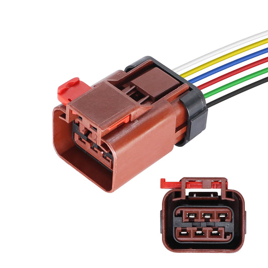HiSport 5013984AA 1P1645 Tail Light Wire Harness Connector Compatible with Dodge Chrysler Jeep Vehicles 1997-2010