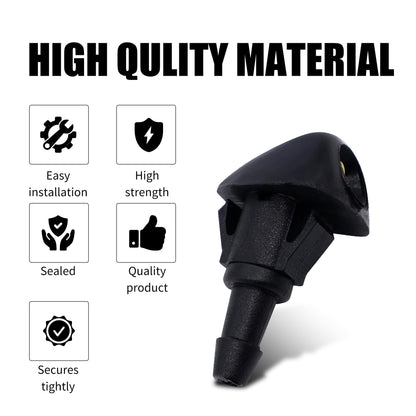 HiSport 76810-S10-A02 Windshield Sprinkler Wiper Nozzle - Compatible with Honda CR-V 1999 2000 2001 2002 2003 2004 Compatible with Acura RL 1999 2000 2001 2002 2003 2004 - (Two Side)