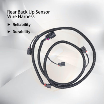 HiSport 22899761 Rear Back Up Sensor Wire Harness - Compatible with Cadillac Escalade Compatible with Chevy Suburban 1500 Suburban 2500 Tahoe Compatible with GMC Yukon XL 1500 Yukon XL 2500 2007-2014