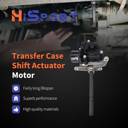 HiSport Transfer Case Motor Replacement 36410-34015 - Compatible with Tundra, Tacoma, Toyota 4Runner 4WD 4-Wheel Drive 4x4 Transfer Case Shift Actuator Motor Transmission Actuator Assembly