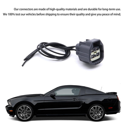 HiSport WPT1343 Engine Cooling Fan Motor Connector Compatible with Ford E-350 E-450 Expedition Explorer F-150 F-250 F-350 F-450 Super Duty Mustang Transit 150 250 350 2010-2015 Replace DU2Z14S411ABA