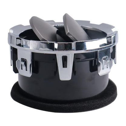 HiSport DC3Z19893BA Dashboard AC Heater Air Vent Duct Chrome - Compatible with Ford F250 F350 F450 F550 2011-2016