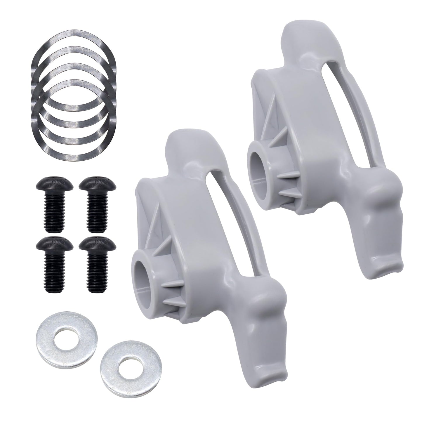 HiSport 2 Pack TC184432 Nylon Mount Demount Head Kit - Compatible with Coats for Low Profile Tire Duck Head Part Replaces 8184432