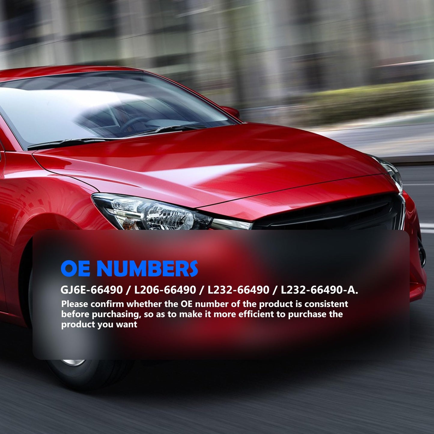 HiSport Stoplight Stop Brake Light Switch 4Pin L23266490A/GJ6E-66490 Compatible with Mazda 2 2011-2014, 6 2003-2010, CX-7 2007-2012, CX-9 2007-2015, MX-5 Miata 2006-2015, RX-8 2004-2011