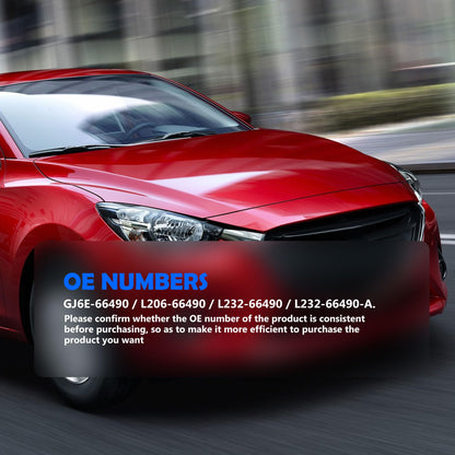 HiSport Stoplight Stop Brake Light Switch 4Pin L23266490A/GJ6E-66490 Compatible with Mazda 2 2011-2014, 6 2003-2010, CX-7 2007-2012, CX-9 2007-2015, MX-5 Miata 2006-2015, RX-8 2004-2011