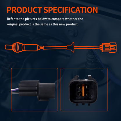 HiSport 250-24988 Oxygen Sensor Compatible with Hyundai Elantra 2011-2020 Elantra GT 2013-2014 Kona 2018-2021 Sonata 2016-2019 Tucson 2019-2021, Kia Forte 2014-2023 Forte5 2014-2016 Optima Seltos