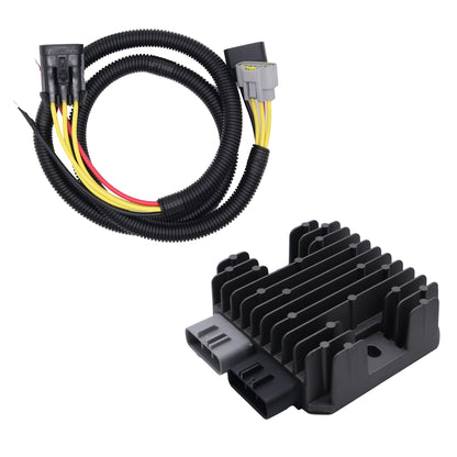 HiSport 4014856 Voltage Regulator Rectifier with Wires - Compatible with Polaris General 1000 General 4 1000 General XP 1000 General XP 4 1000 Ranger 1000 Ranger 500 Ranger 570 - Replace 4014868