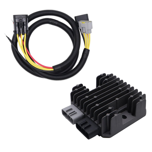 HiSport 4014856 Voltage Regulator Rectifier with Wires - Compatible with Polaris General 1000 General 4 1000 General XP 1000 General XP 4 1000 Ranger 1000 Ranger 500 Ranger 570 - Replace 4014868