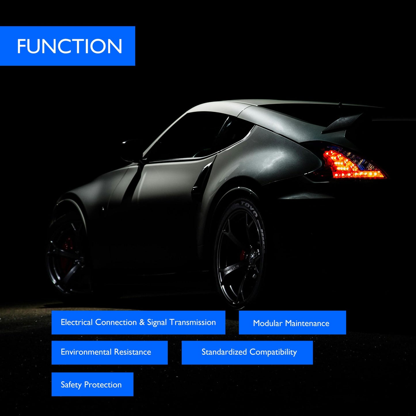 HiSport LR1110-709B Alternator Repair Plug Harness-4 PIN Pigtail Connector Compatible with Nissan Murano Maxima,Mitsubishi Galant Endeavor Outlander Eclipse Montero Mirage,Infiniti I35 I30,Eagle,KIA