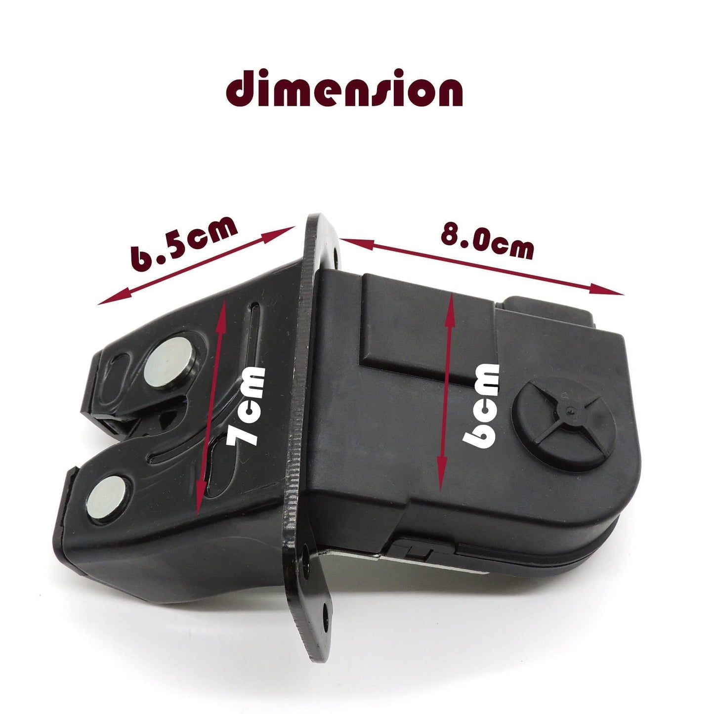 HiSport Car Rear Tailgate Latch Assembly Trunk Door Lock Actuator Motor 81230-2V000 - Compatible with Hyundai Veloster 2012 2013 2014 2015 2016 2017