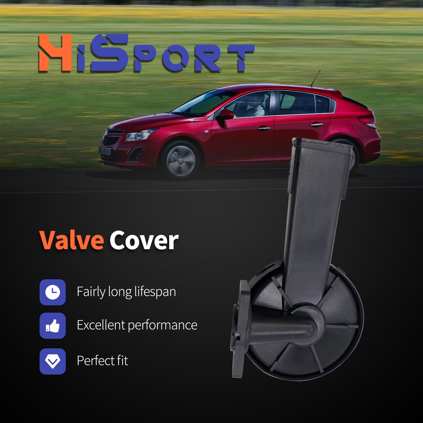 HiSport 55558118 Engine Valve Camshaft Rocker - Compatible with Chevy 2011-2014 Cruze 2013-2014 Sonic 2009-2011 Aveo 2009-2011 Aveo5 Pontiac 2009 G3 Saturn 2008 Astra