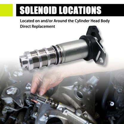 HiSport 11367561265 Engine Variable Valve Timing VVT Solenoid Compatible with BMW X1 X3 X4 X5 X6 135i 135is 335i 435i 535i 550i 640i 740i 760Li ActiveHybrid 3 Alpina B6 Alpina B7 M2 M3 M4 M5 M6 M760i