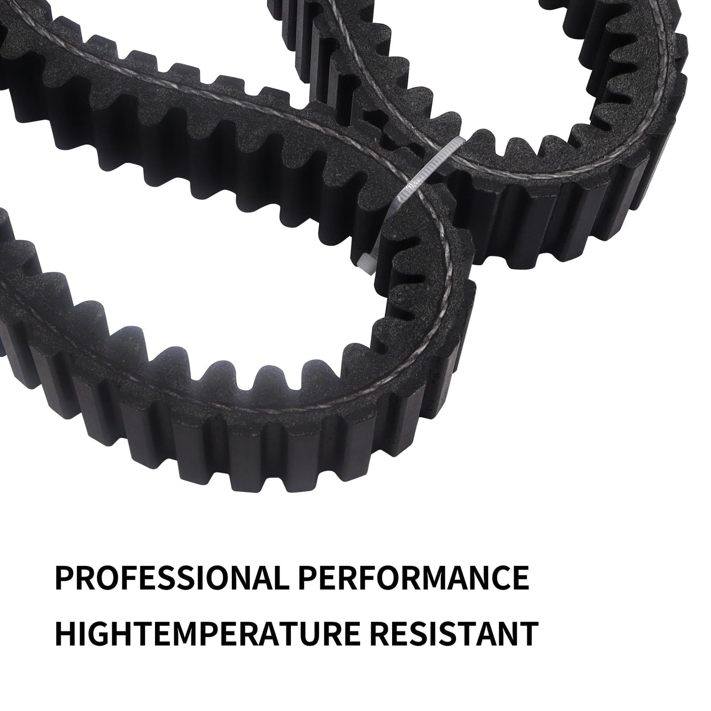 HiSport 59011-0003 Heavy Duty Drive Belt Compatible with Kawa-sa-ki Kawasaki Brute Force 650/650i 2005-2013, Brute Force 750i 2005-2023, KFX700 2004-2009, Prairie 360 2003-2013, Prairie 650 2002-2003