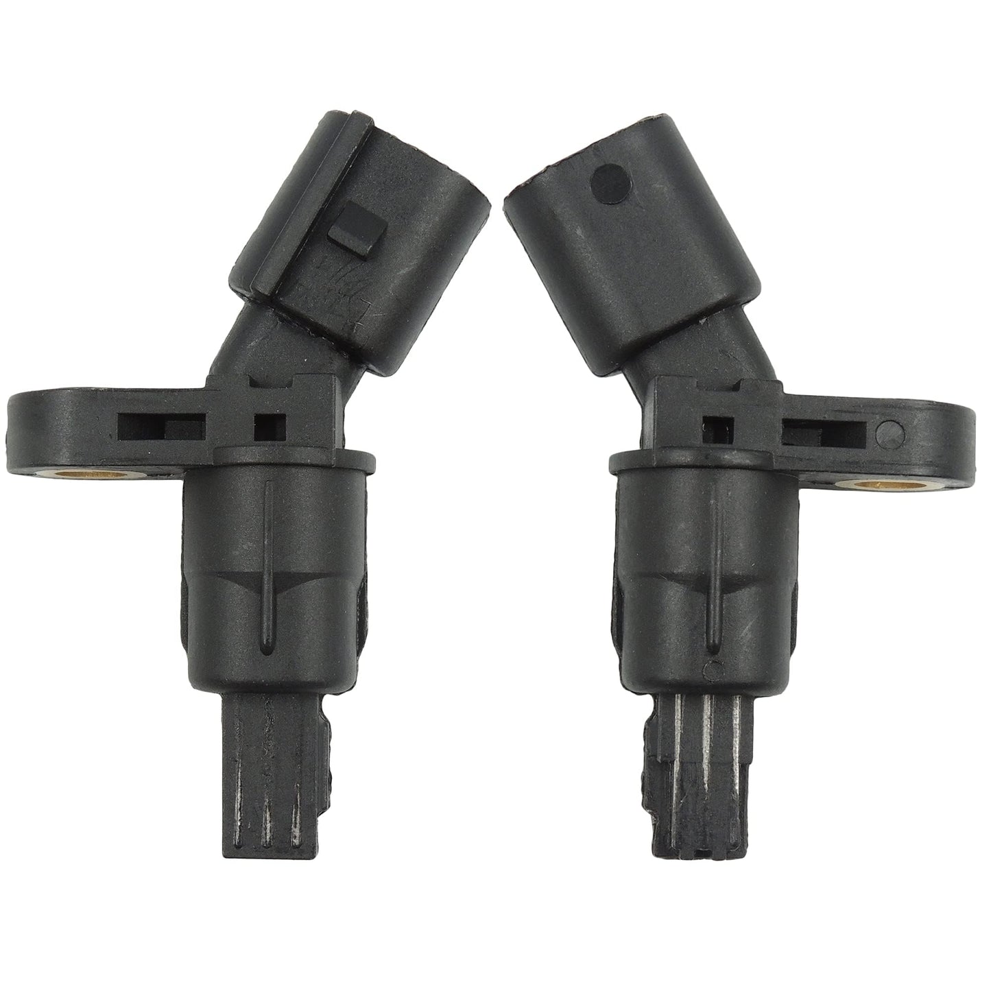 HiSport 1J0927807B 2PCS ABS Wheel Speed Sensor - Rear Left & Right Location Compatible with Audi TT 2000-2006, Volkswagen Beetle 1998-2010 Golf City 1999-2010 Jetta 1999-2005 Jetta City 2007-2009