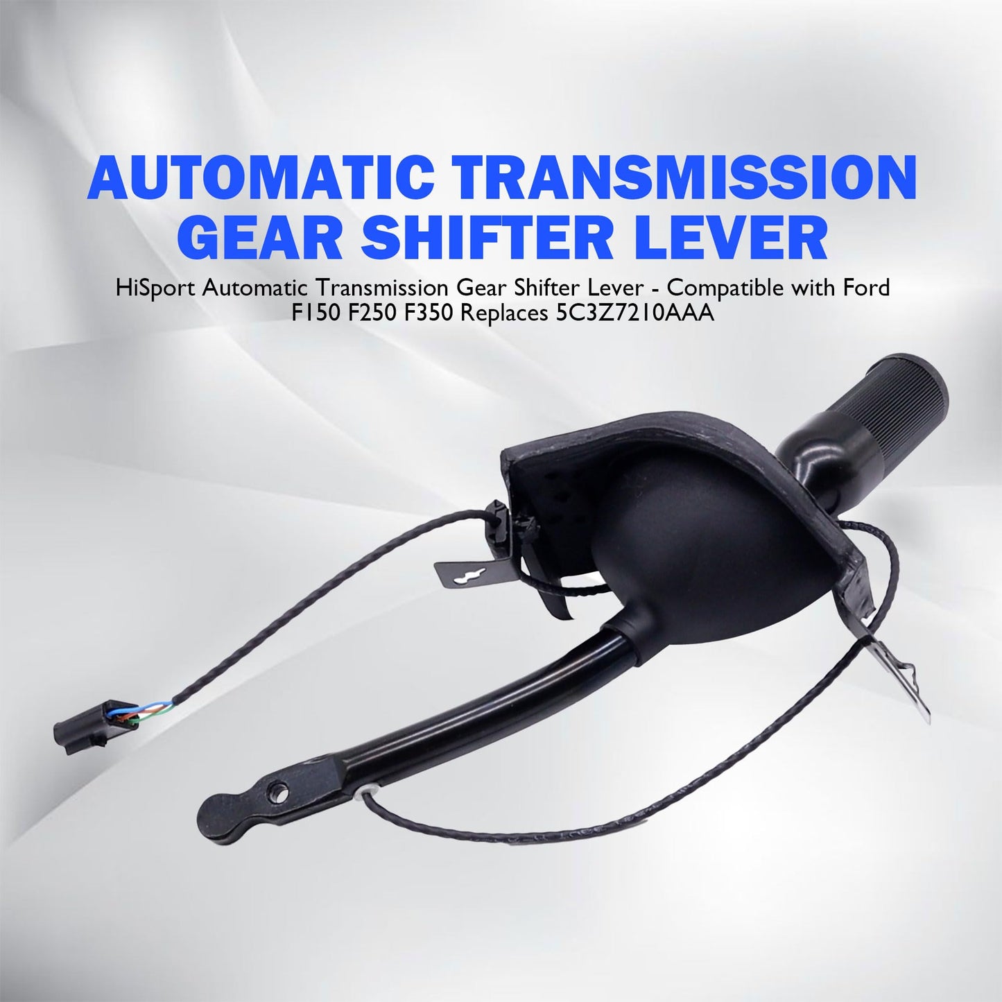 HiSport Automatic Transmission Gear Shifter Lever - Compatible with Ford F150 F250 F350 Replaces 5C3Z7210AAA