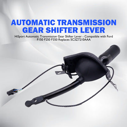 HiSport Automatic Transmission Gear Shifter Lever - Compatible with Ford F150 F250 F350 Replaces 5C3Z7210AAA