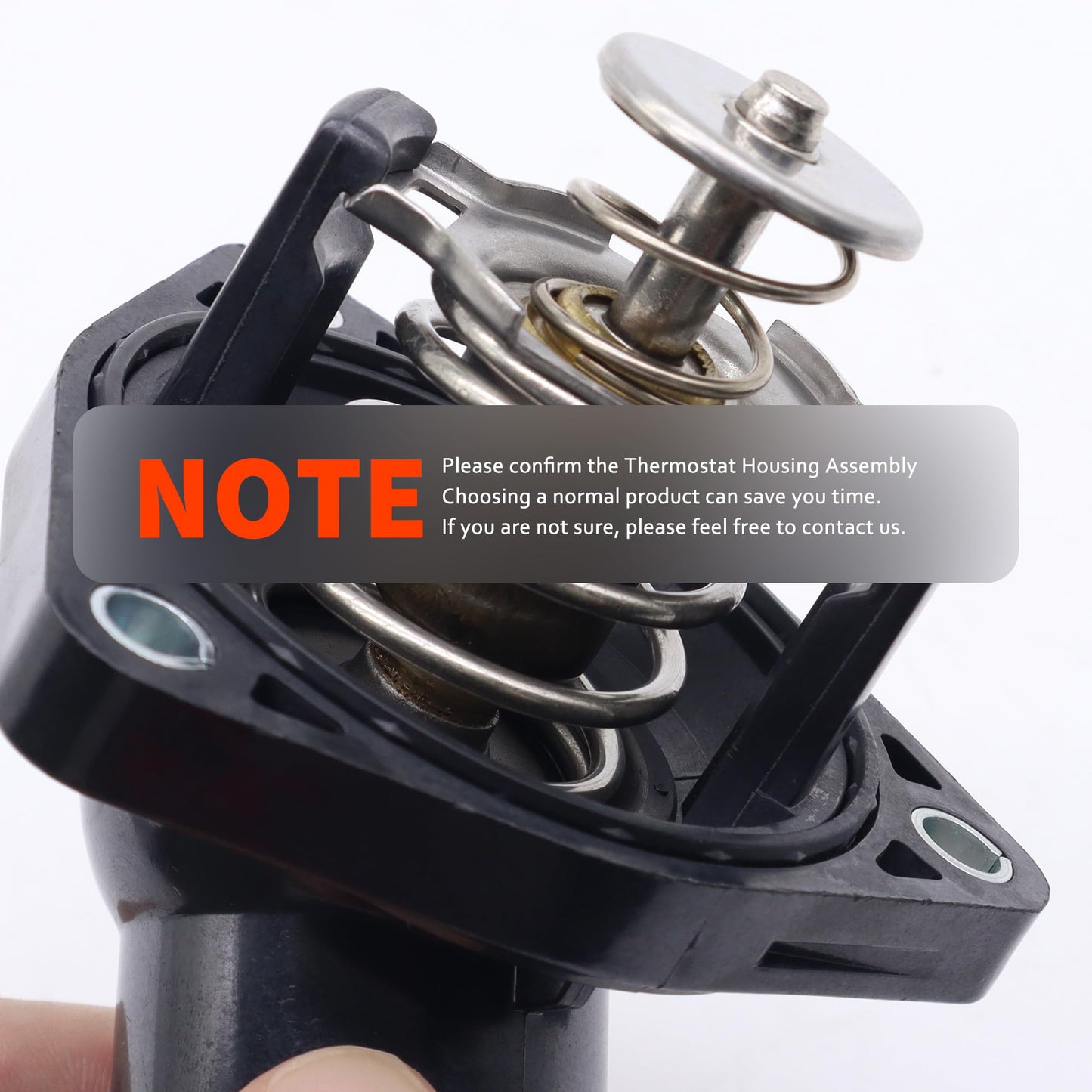 HiSport Thermostat Housing Assembly - Compatible with Lexus GS F GS460 GX460 IS F IS500 Toyota Land Cruiser Sequoia Tundra Replaces THT005 16031-38010