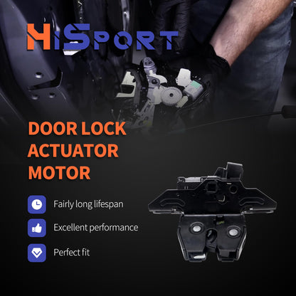 HiSport Liftgate Latch Trunk Lock Actuator - Rear Trunk Tailgate Door Lock Latch Actuator Compatible with Buick Cadillac Chevrolet GMC Replacement for 931-277 931277 DLA1444 13508110 13511954