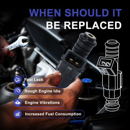 HiSport 8 Fuel Injectors 0280155931 Compatible with GM Cadillac Chevrolet Pontiac Cts V Camaro Corvette Z06 Firebird Gto 5.7L 1997-2005,VIN G & S