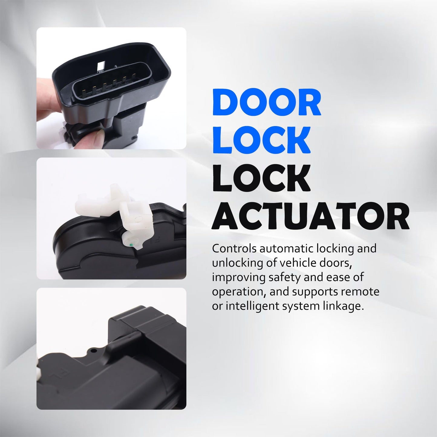 HiSport Driver Side Door Lock Latch Actuator Front Left 69120-06010 Compatible with Toyota Avalon 2000-2004, Sequoia 2001-2007, Solara 1999-2002, Tundra 2004-2006