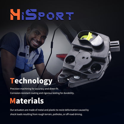 HiSport Rear Door Liftgate Tailgate Lock Trunk Latch Actuator 74851T2AA01 Replacement for Honda Accord 2013-2017,Compatible with Acura TLX 2015-2020