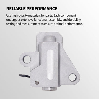 HiSport Timing Chain Tensioner Assembly - Compatible with Hyundai Elantra Tucson Sonata Kona Kia Soul Forte Optima - Replace 24410-2E000
