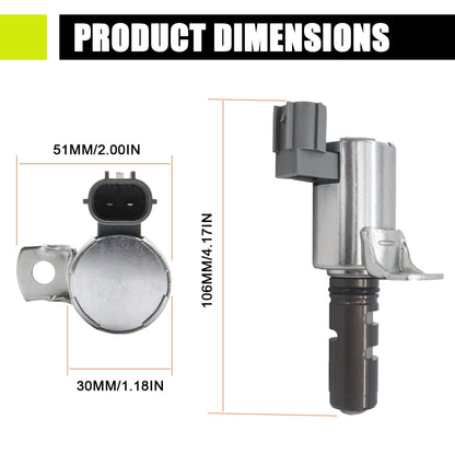 HiSport Variable Valve Timing Solenoid - Intake VVT Actuator Oil Control Valve OCV Compatible with Ford Escape 13-19 / Fiesta 11-19 / Fusion 13-20 / Ikon 14-15 / Transit Connect 14-16