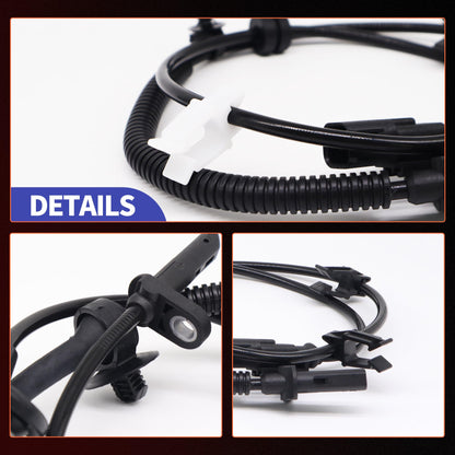 HiSport ABS Wheel Speed Sensor Front Rear left right 4PCS Compatible with Buick Chevrolet Traverse 2009-2017,Enclave 2008-2017,Replacemnt for GMC Acadia 2007-2016,Limited 2017,Saturn Outlook 2007-2010