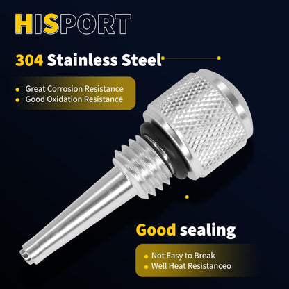 HiSport Magnetic Oil Dipstick for Inverter Generator Compatible with Wen Inverter Generators Between 1000 and 4000 watts,Yamaha EF2000iS EF1000iS,Generac IQ2000,Powerhorse 42411,Predator 2000#55201