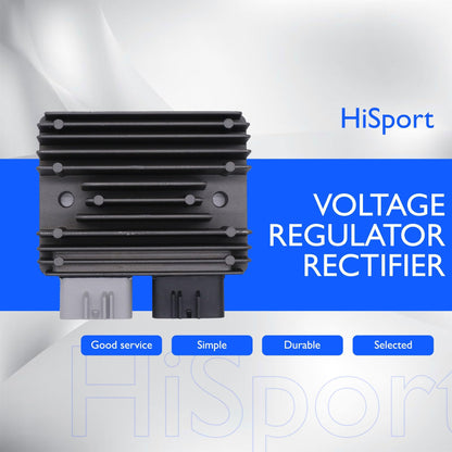 HiSport 31600-HP5-601 Voltage Regulator Rectifier Compatible with Honda Big Red 700 MUV700 Rancher 420 TRX420FA TRX420FE TRX420FM TRX420FPA TRX420FPE TRX420FPM TRX420TE TRX420TM 2007-2013