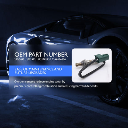 HiSport 250-24951 Heated O2 Oxygen Sensor Compatible with Nissan Frontier 2005-2019 NP300 Frontier 2016-2017 NV1500 NV3500 NV2500 2012-2021 NV350 Urvan 2014-2017 Pathfinder Xterra, Suzuki Equator