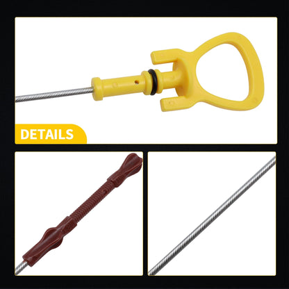 HiSport Engine Oil Dipstick Level Dip Stick - Compatible with Mercedes-Benz CLA250 GLA250 2014 2015 2016 2017 2018 2019 2020, Mercedes-Benz GLA45 AMG 2015 2016 2017 2018 2019 Replaces 2700104101