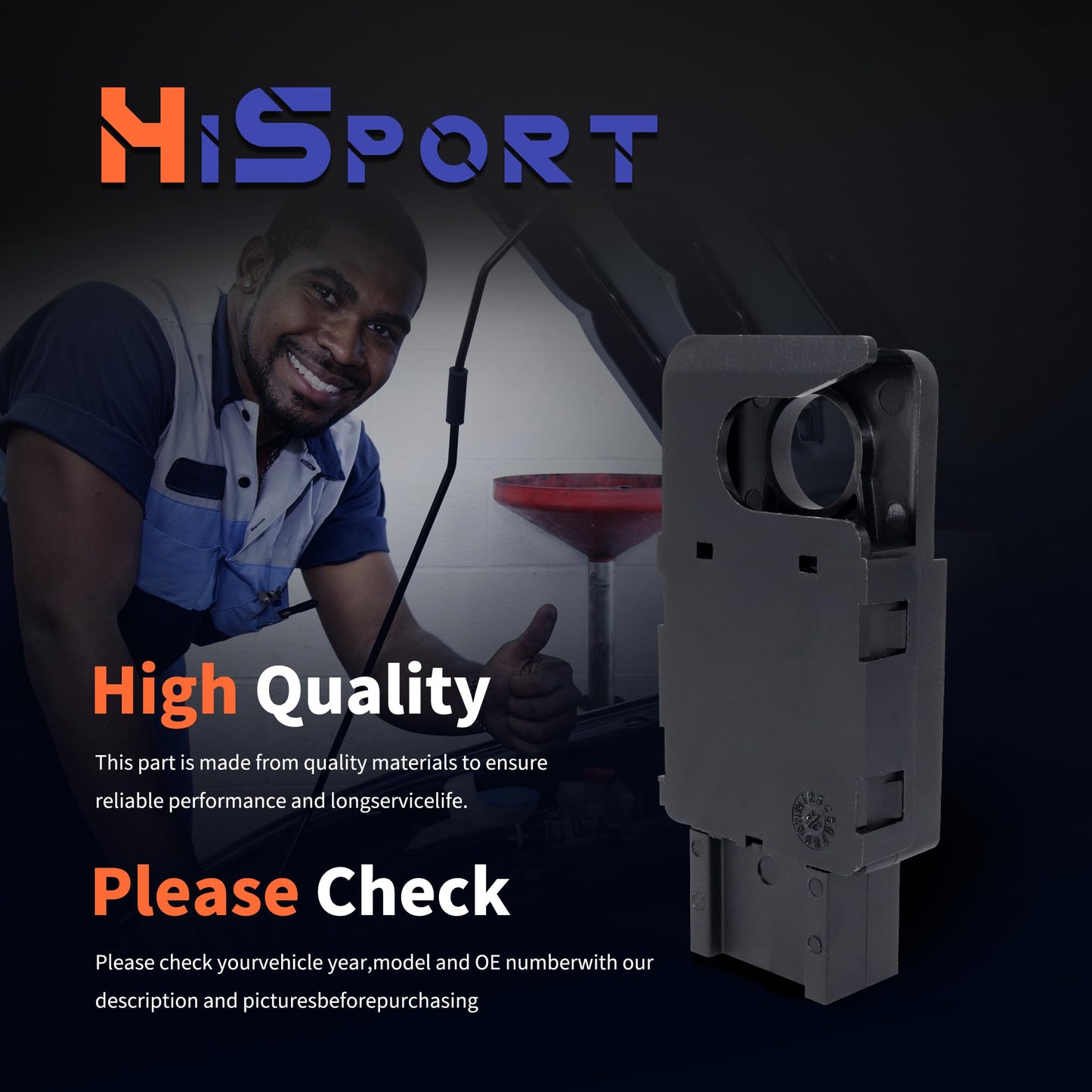 HiSport Brake Stop Light Switch Compatible with Chevy Chevrolet Express Silverado 1500 2500 3500 Cheyenne 2007-2011 GMC Savana 1500 2500 3500 4500 Sierra, Replacement for 15137492 15861245