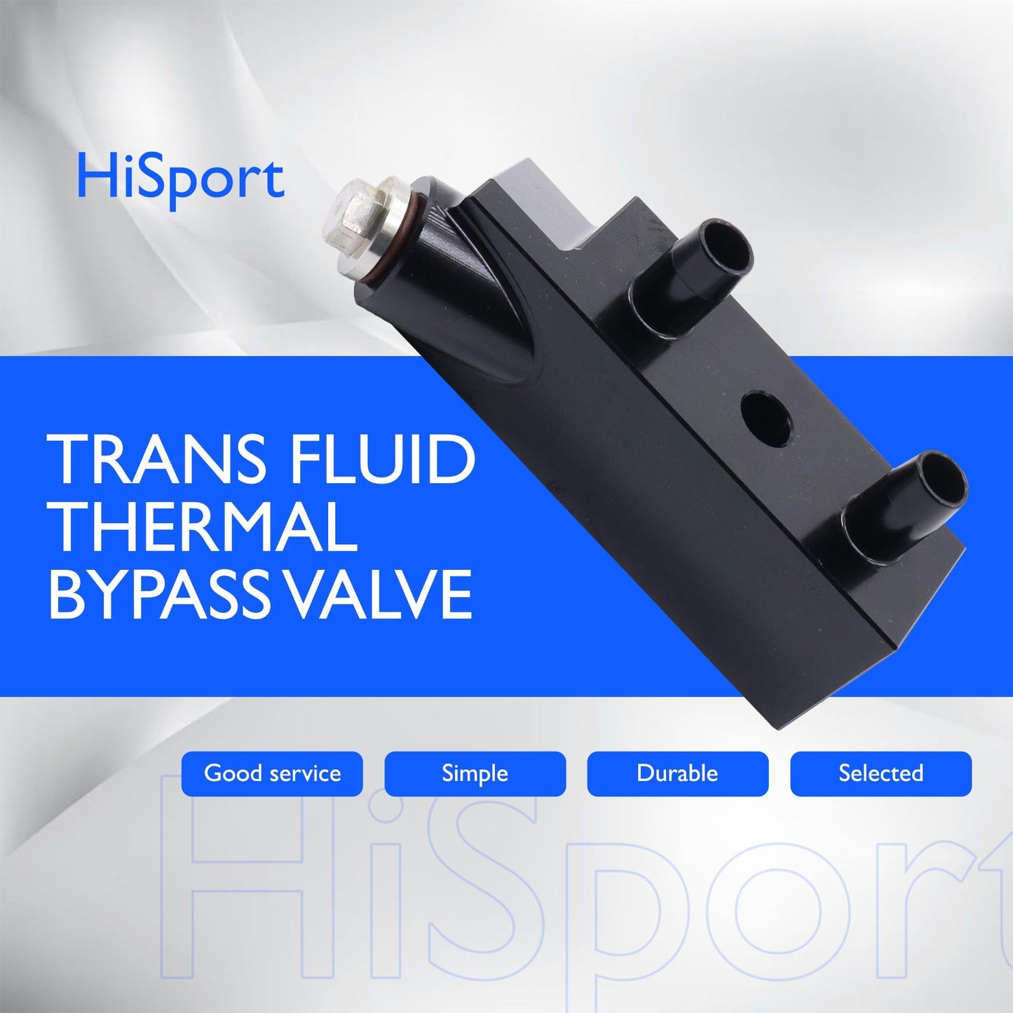 HiSport ?125068000 Trans Fluid Thermal Bypass Valve Compatible with GM Tahoe Silverado Sierra 1500 Escalade Yukon with 6L80 6-Speed Transmission 2014, 2015, 2016, 2017, 2018