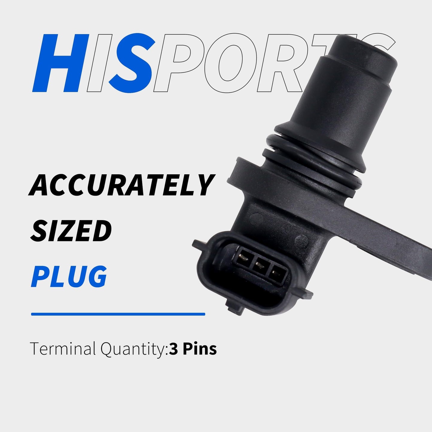 HiSport 23731-JA11A Engine Camshaft Position Sensor Compatible with Nissan 350Z 2008-2009 Altima 2007-2018 GT-R 2009-2018 Maxima 2009-2018 Murano 2008-2018 Pathfinder 2013-2018 Quest Sentra Rogue