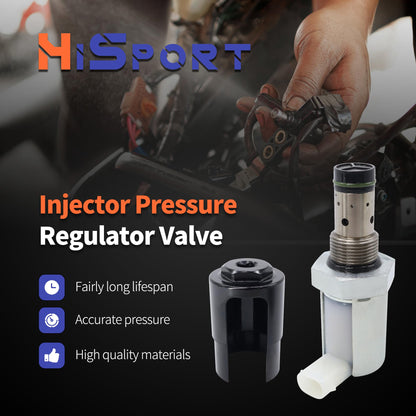 HiSport 6.0L IPR Valve with Socket Tool - Compatible with Ford E-350 E-450 F-250 F-350 F-450 F-550 Super Duty Excursion 6.0L 2005-2010 - Replace 5C3Z9C968CA