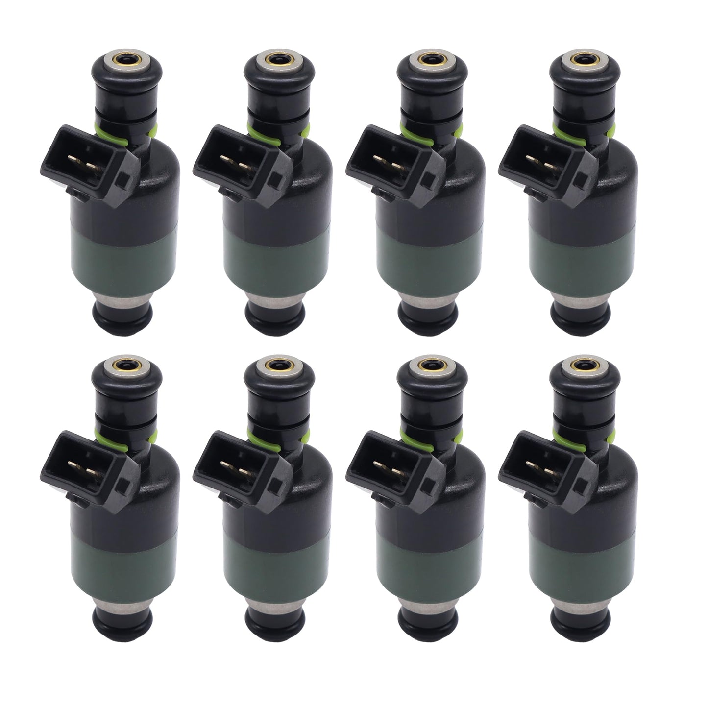 HiSport 8 Fuel Injectors Compatible with GMC Chevrolet C2500,C2500 Suburban,C3500, C3500HD,C6500 Kodiak, C7500 Kodiak,K2500, K3500,Express 3500,Savana 3500,7.4L V8 Replace 17113221