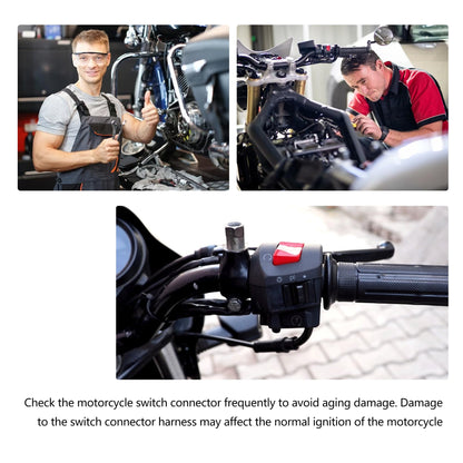 HiSport Motorcycle Switched Circuit Adapter Harness Kits Compatible with Harley Motorcycle Touring and Trike Models 1994-later