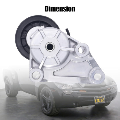HiSport 38158 Belt Tensioner Compatible with Buick Rainier, Cadillac Escalade, Chevrolet Avalanche Express 1500 2500 3500 Suburban Tahoe, GMC Envoy Savana Sierra, Hummer H2, Isuzu NPR, Saab 9-7X