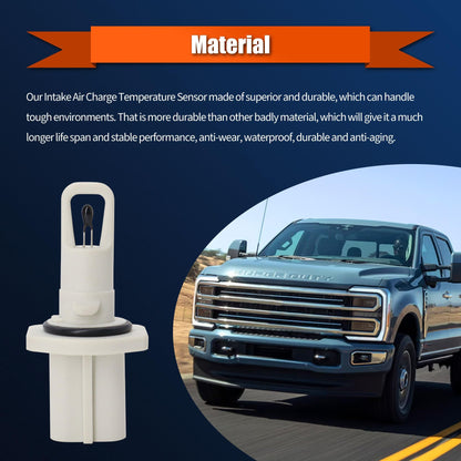 HiSport Air Charge Temperature Sensor Compatible with Ford Bronco Contour Crown Victoria F Super Duty F-150 F-250 F-350 Taurus Thunderbird Windstar Lincoln Town Car Mercury Cougar Grand Marquis DY720